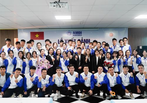 AMDI Manpower tổ chức lễ xuất cảnh Thực tập sinh tháng 3/2024