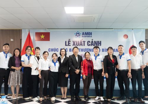 AMDI Manpower Tổ chức Lễ Xuất Cảnh Thực tập sinh tháng 11/2023