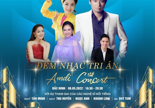 AMDI GROUP TỔ CHỨC ĐÊM NHẠC TRI ÂN AMDI CONCERT