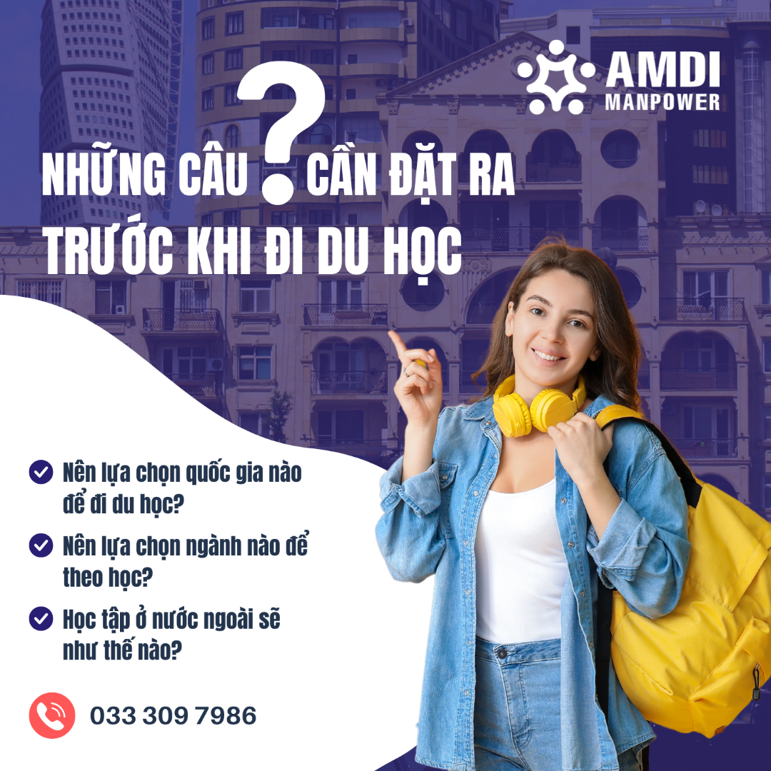 Blue and White Modern Study Abroad Education Instagram Post