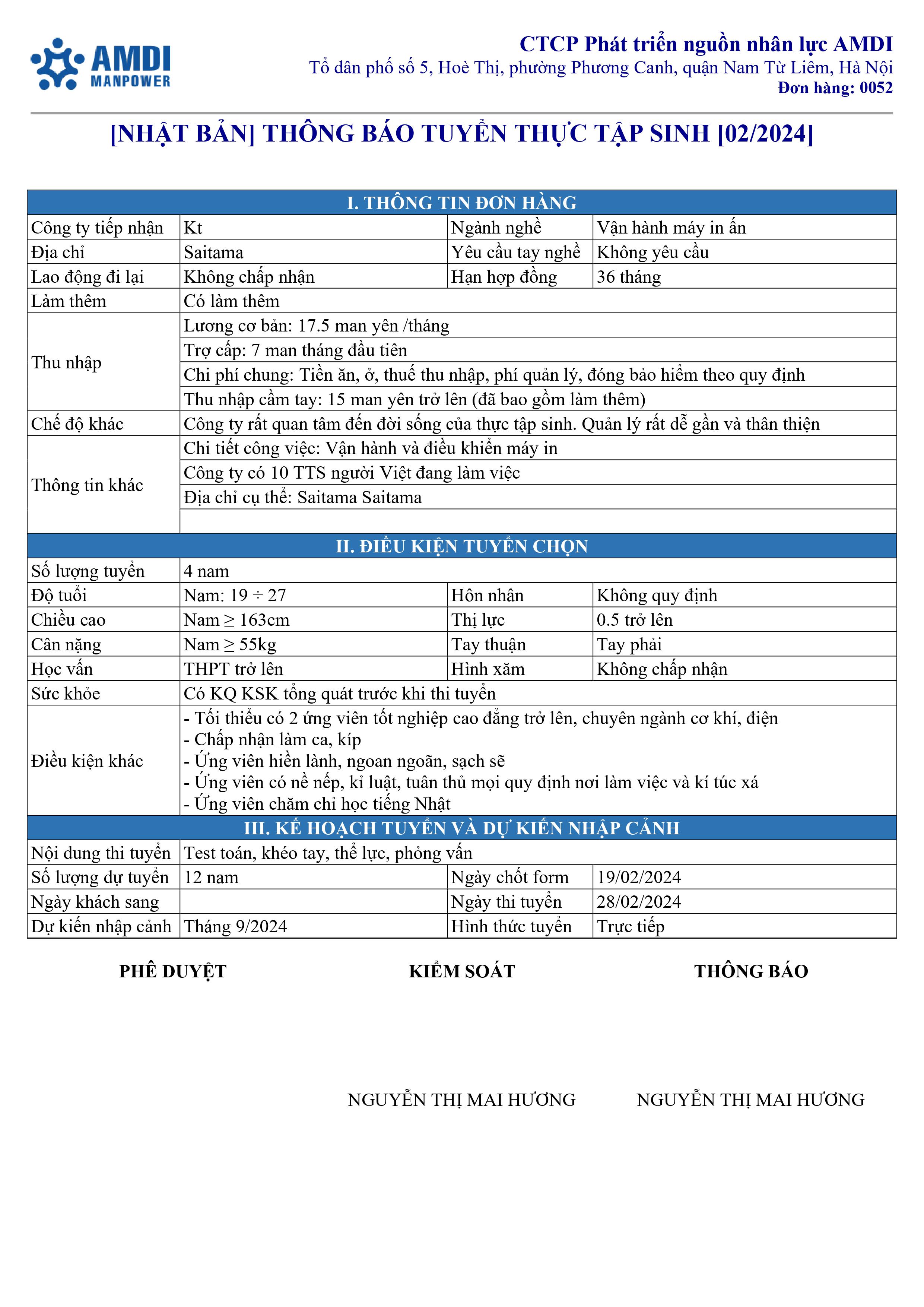 vận hành máy in ấn